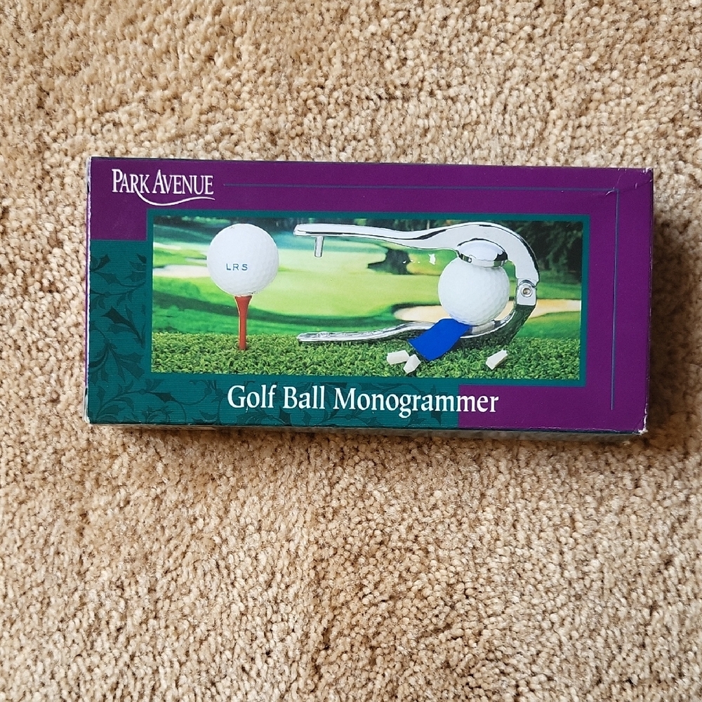 Park Avenue Golf Ball Monogrammer